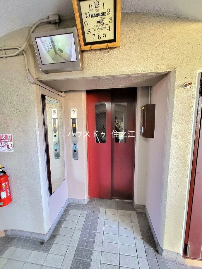 ★エレベーター完備。モニター付きなのも嬉しいポイントですね♪