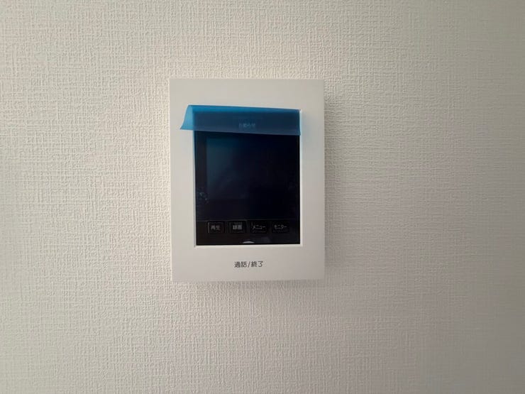 モニタ付きのインターホン