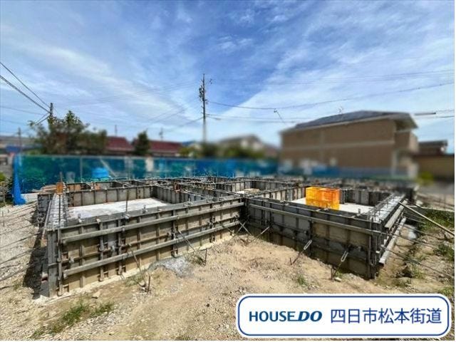 【外観】
常磐西小学校/常磐中学校エリアに4LDK新築一戸建ての建築が始まります。現在は更地ですがこれから順次情報をお届けしていきます。今のうちに周辺環境の確認を兼ねて一度ご見学してみませんか