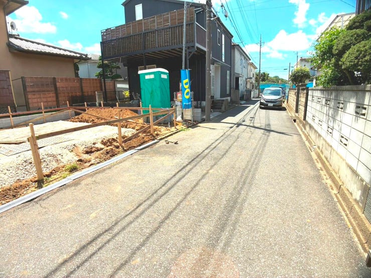 ◎前面道路(8/7撮影)