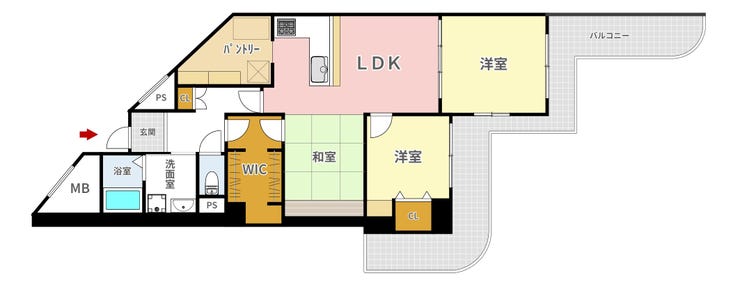 【間取り】
■■本日内覧可能■■
阪急京都線「淡路」駅まで徒歩12分!■2026年6月フルリフォーム(水廻り全て新調・クロス・フローリング貼替・建具新調・ウォークインCL・パントリー新設)