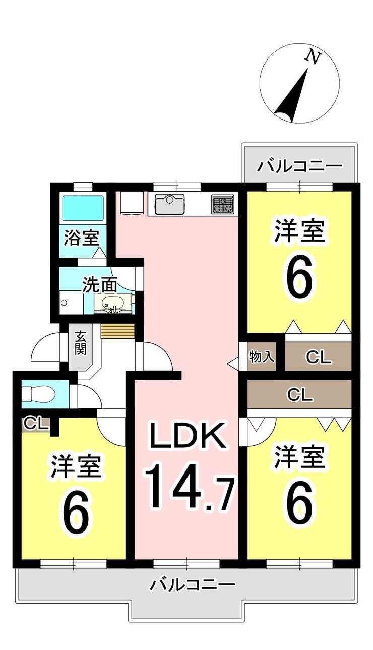 【間取り】