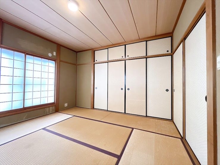 和室も日当たりが良く、明るい空間となっております。