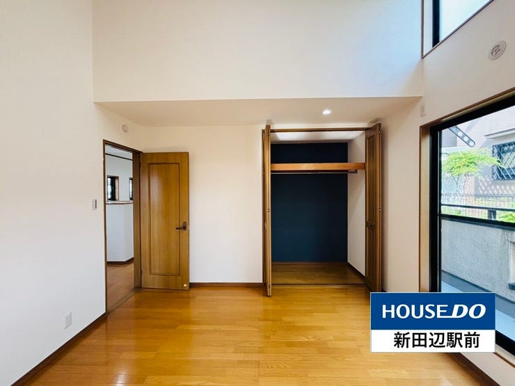 全居室収納完備。収納家具を減らして広々空間をお楽しみいただけるように工夫されていますね♪