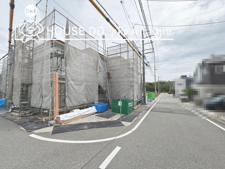 閑静な住宅地の全4区画