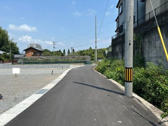 ★朝倉第二小学校区★
南側道路 西から東方向
