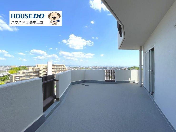 広々バルコニーは当物件魅力のひとつ!約63.45㎡!!