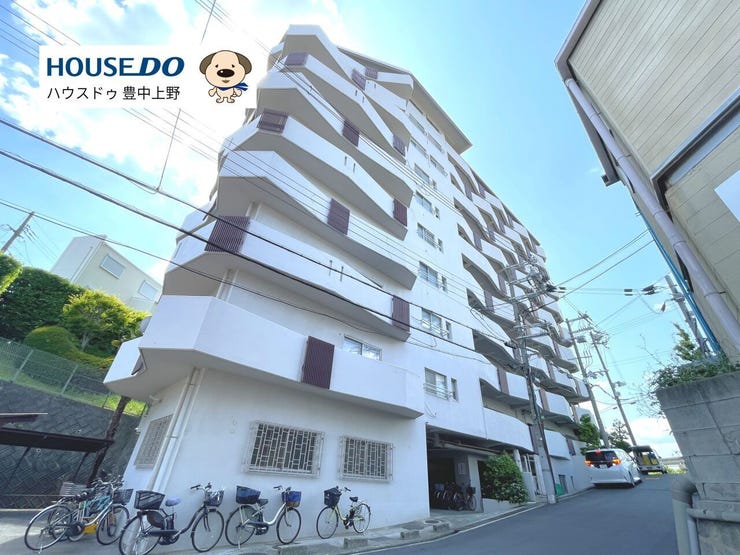 阪急宝塚線&大阪モノレール線、2沿線利用可能で通勤、通学に便利な高台の住宅地にあるマンションです♪ペット飼育も相談可能です♪