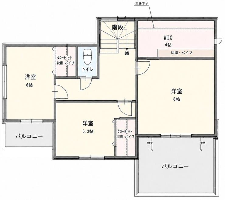 2階間取り