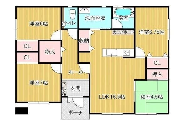 【間取り】
■2号地・4LDK■