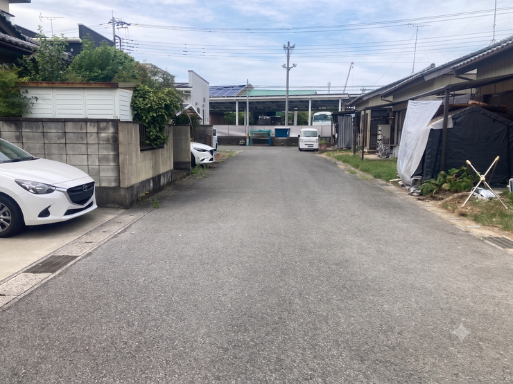 前面道路②