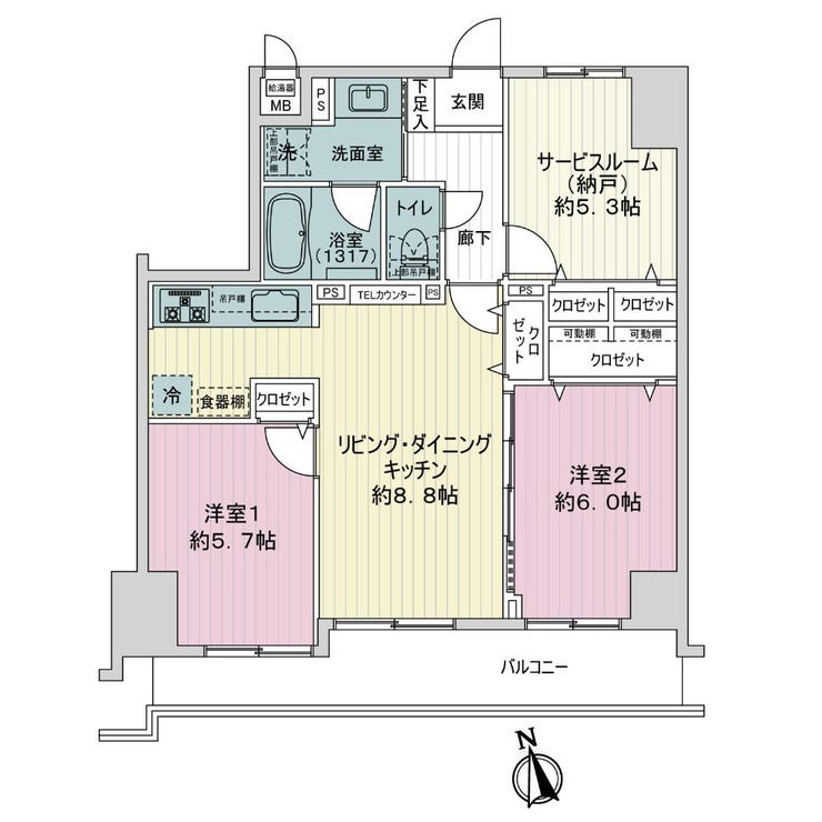 【間取り】