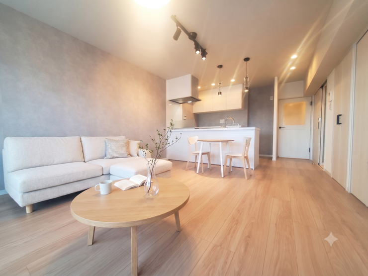 【Living】こちらの画像はAIによる家具イメージです。お部屋の雰囲気を感じてみてください♪