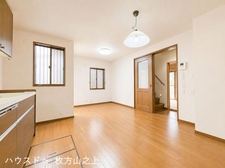 ゆとりを感じる開放的なLDK。