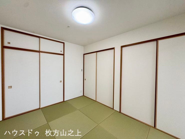 リビング横の和室は、客間にも便利です。
