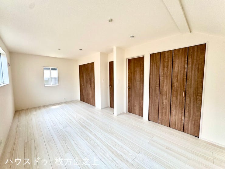 ライフスタイルに合わせて使えるフレキシブルルーム。