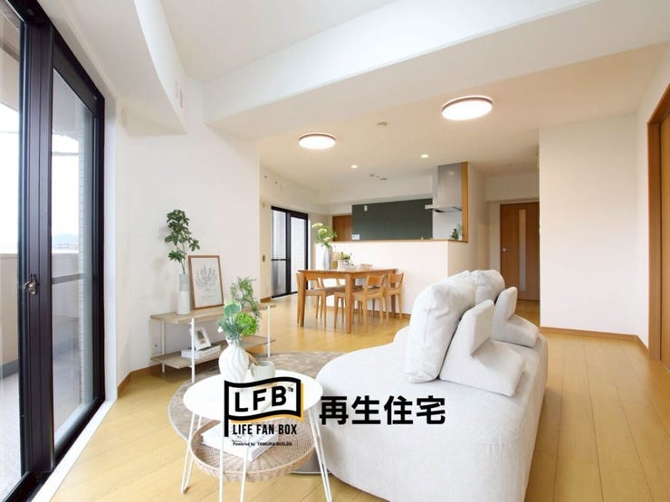 眺望も楽しめる贅沢な空間です。