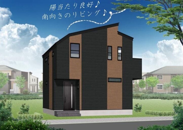 【外観パース】
完成予想図(外観)