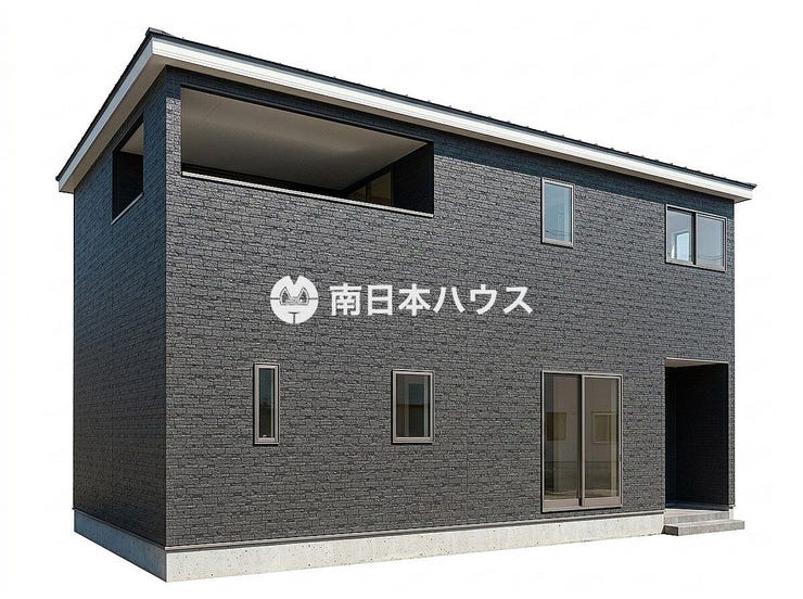 田上台３丁目 新築戸建 【外観パース図】パースはイメージです。実際の仕上がりと異なる場合があります。