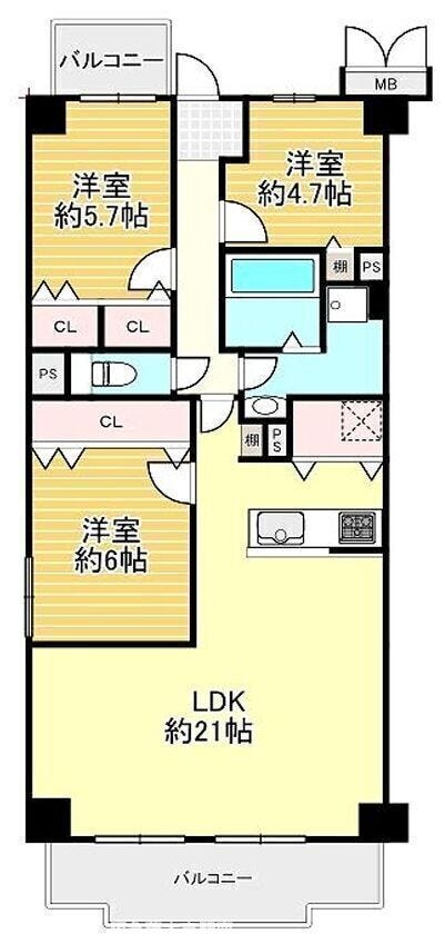 【間取り】