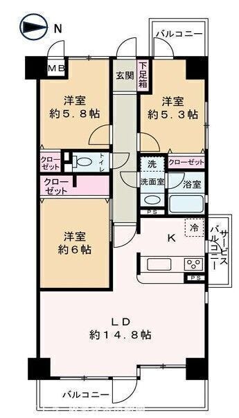 【間取り】