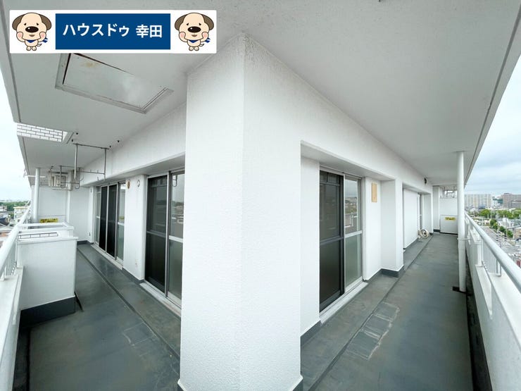 広々2面バルコニー