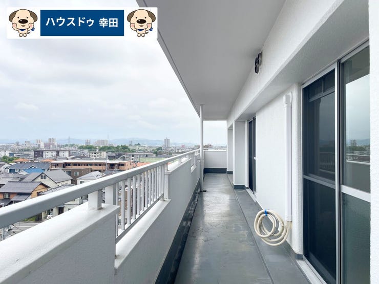 南向きバルコニー