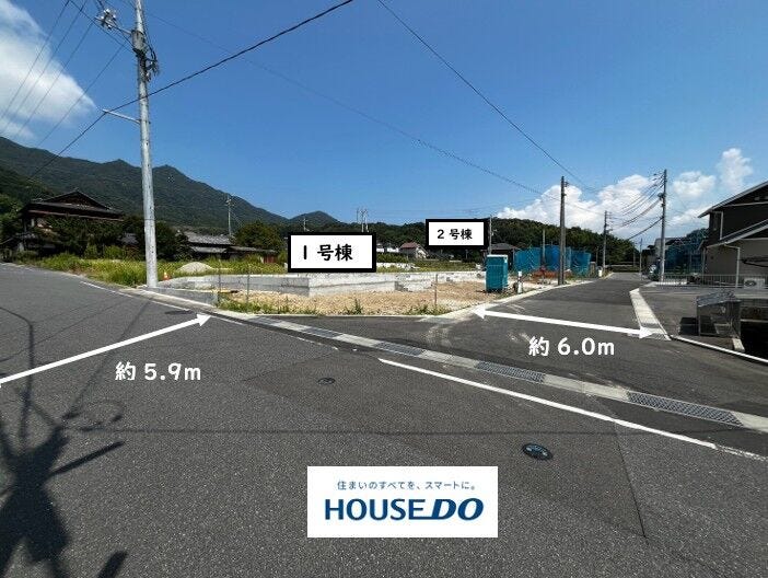 8/4撮影
前面道路も広々としています