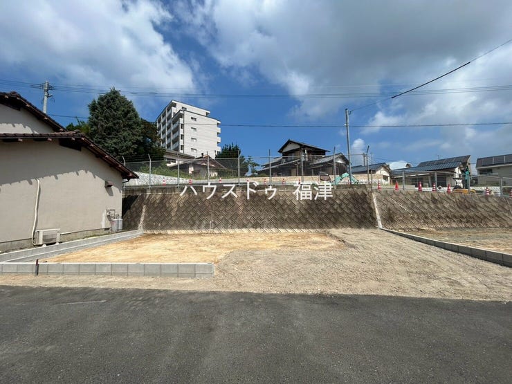 【外観】
2026年8月上旬 撮影♪
《福津市中央2丁目 新築戸建》 1号棟♪
