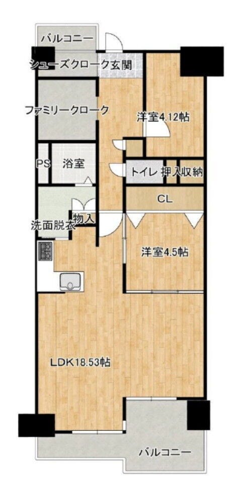 【間取り】
□リフォーム物件
□JR山陽本線「魚住駅」徒歩約5分
□「コープこうべ魚住店」徒歩約5分
□「鴨谷池東公園」徒歩約3分
