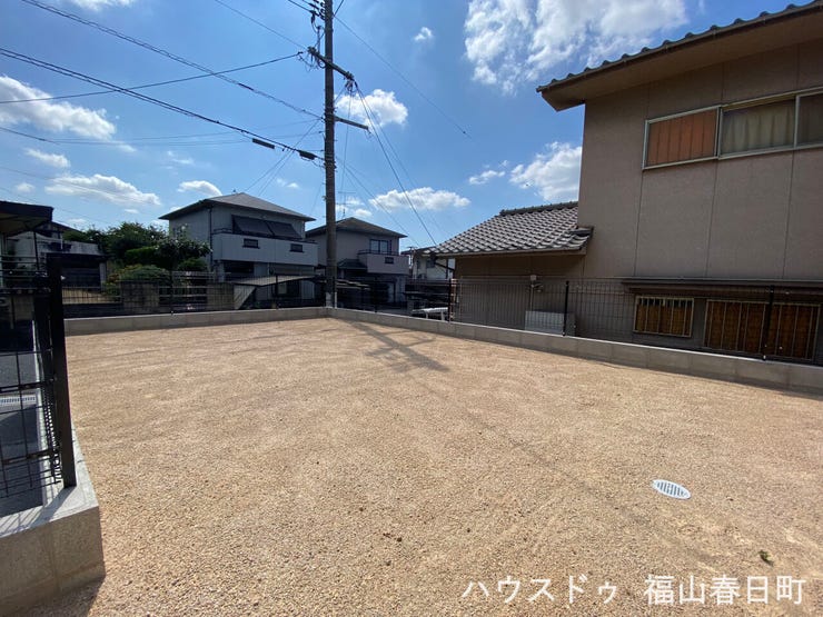 陽当りが良く、広めの庭