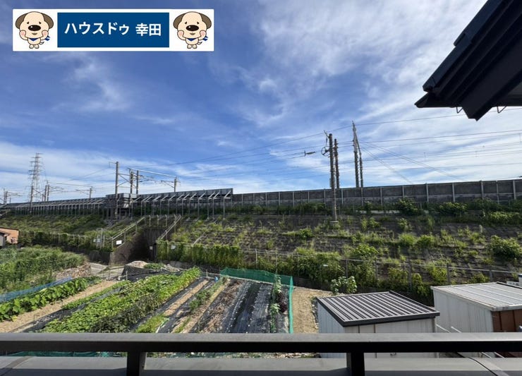 バルコニーからの眺めです