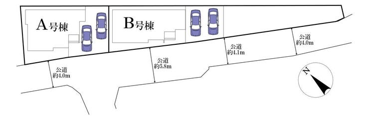 ◎区画図:B号棟