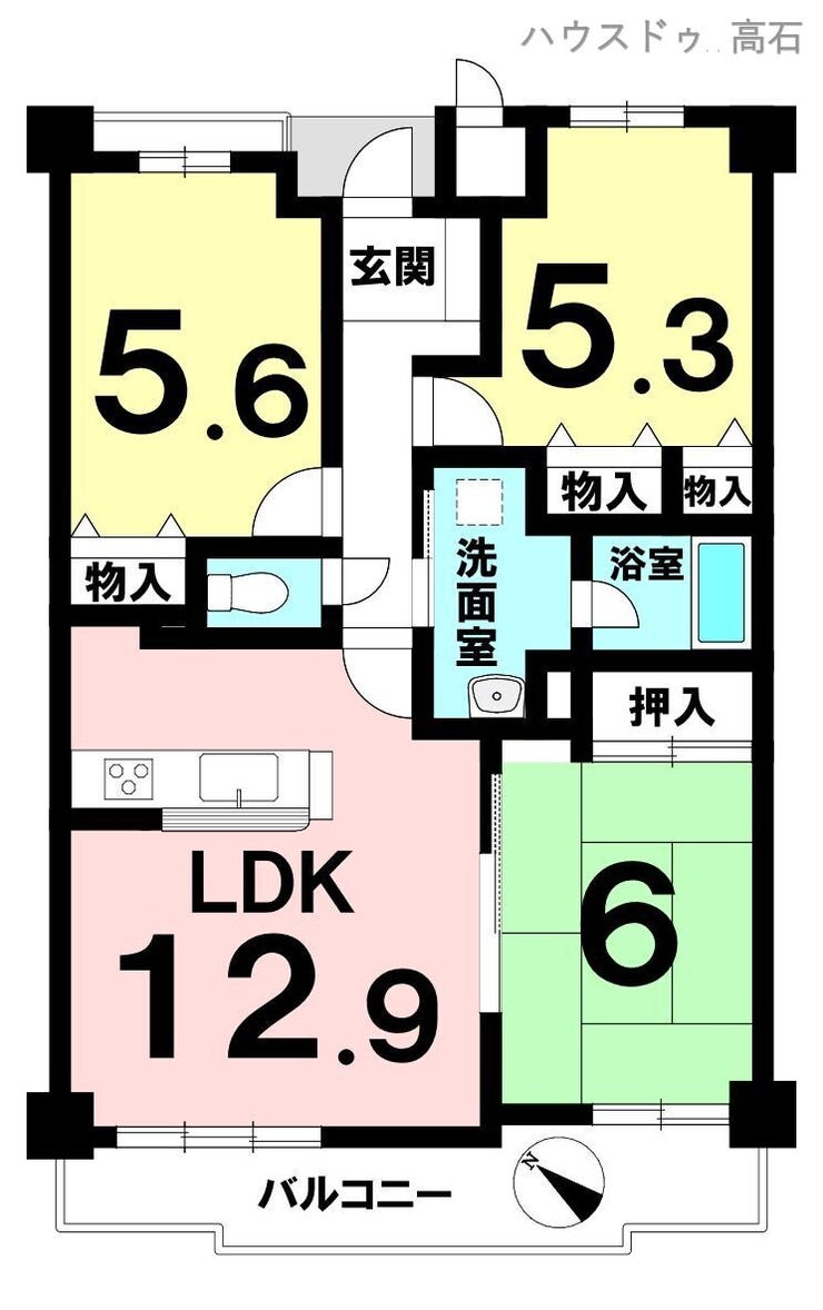 【間取り】