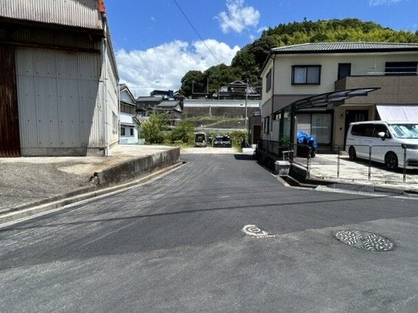 ★朝倉第二小学校区★
東側道路 南から北方向