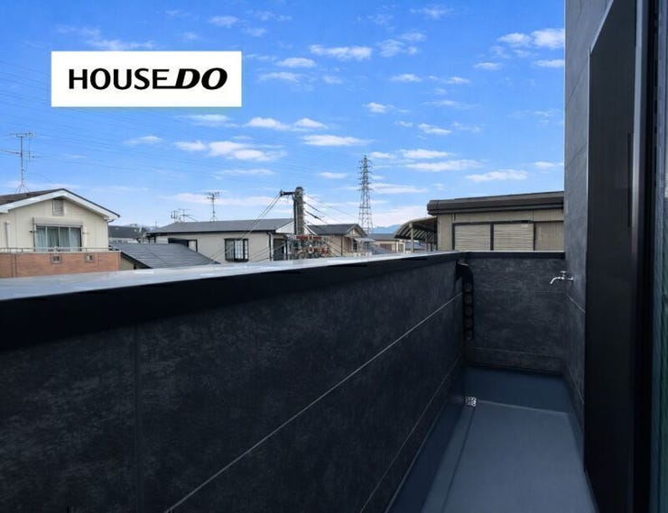空が広く感じる開放感!気持ちよく過ごせる眺望です