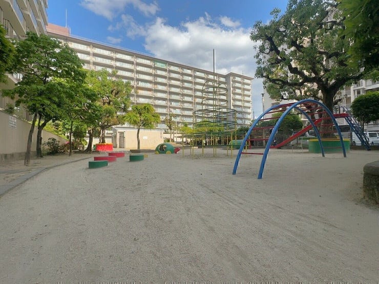 敷地内公園も整備されており、安心して利用できます◎