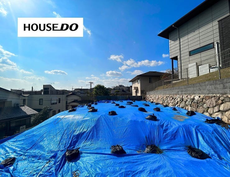 【外観】
高台の明るい立地で、理想のマイホームを自由設計♪