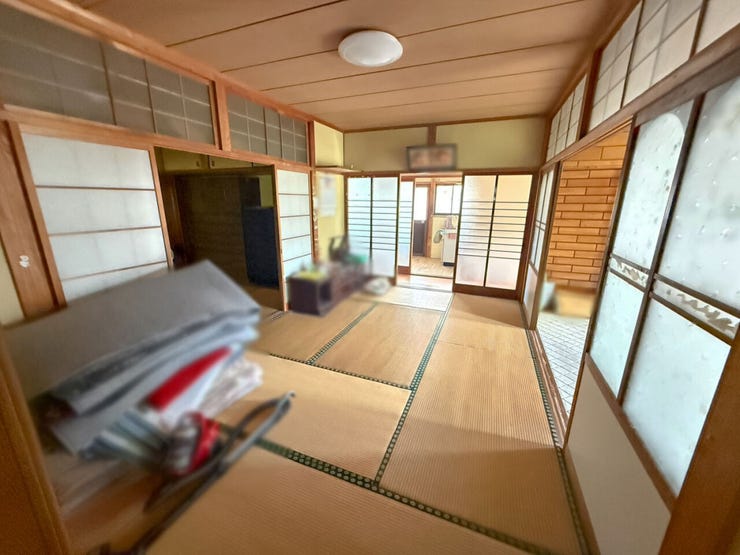 田川郡添田町野田 中古戸建て♪最寄り駅徒歩13分♪平屋♪全室6帖以上♪部屋数多め6DK♪