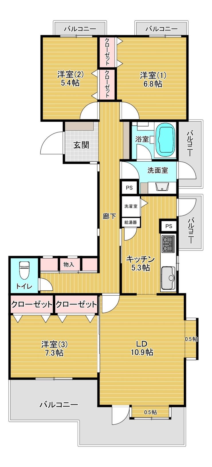 【間取り】