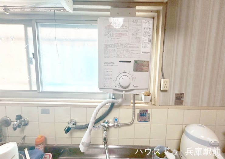 ◇給湯器が交換されているため、キッチンでもお好みの温度の温水をすぐに使うことができ、冬場の洗い物や日々のお手入れも快適に行えます。