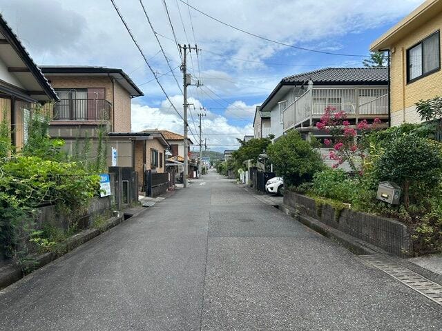 ★朝倉第二小学校区★
東側道路 南から北方向