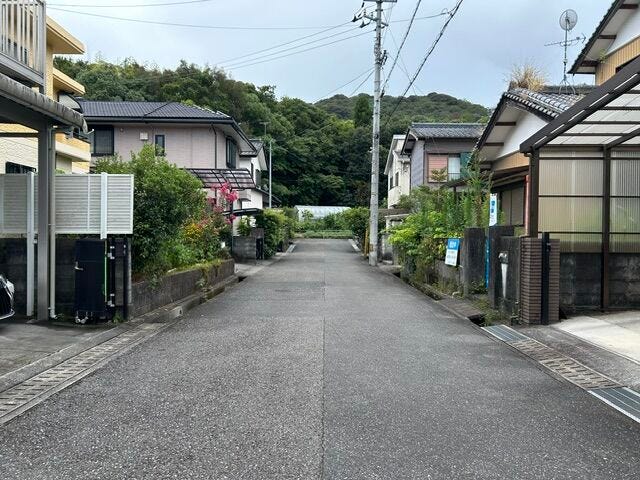 ★朝倉第二小学校区★
東側道路 北から南方向