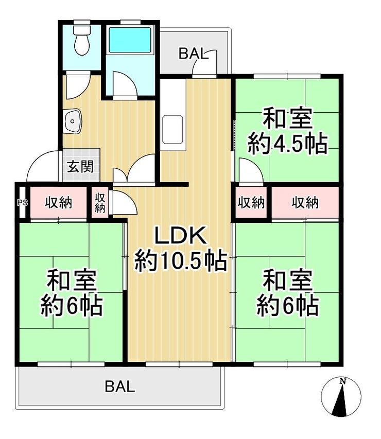 【間取り】