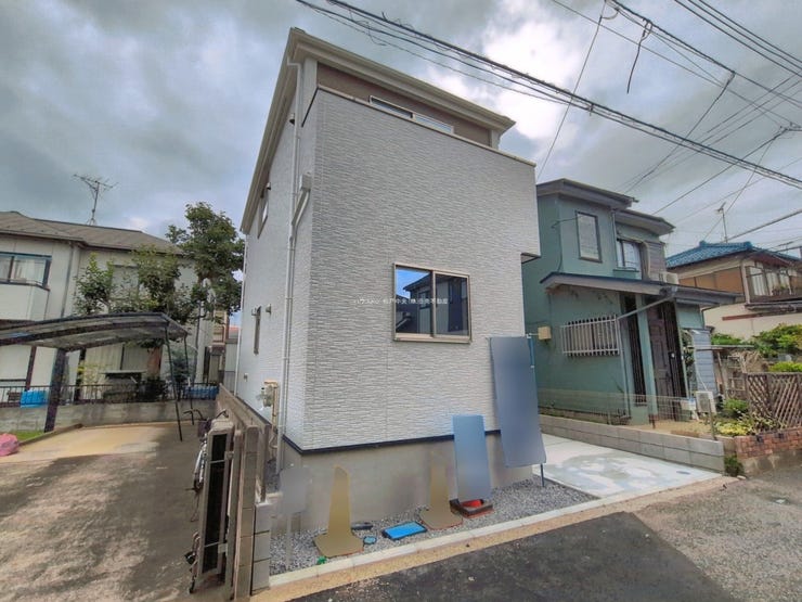 【外観】
◎外観(7/28撮影)
建物完成!ご見学可能です!