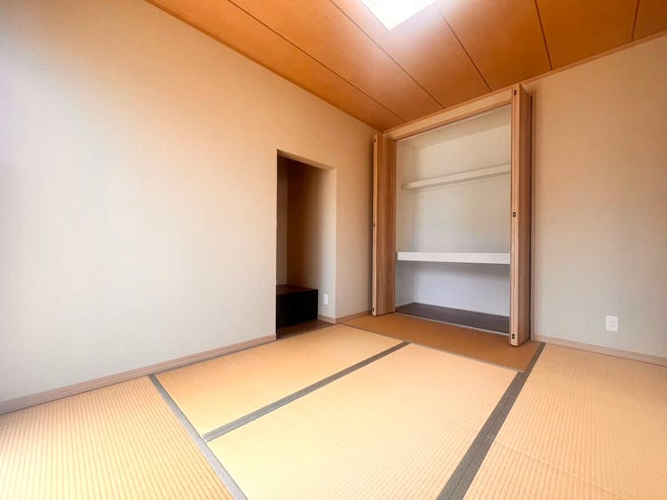 LDKに続く和室になっています!いろんな使い方ができそうですね♪
