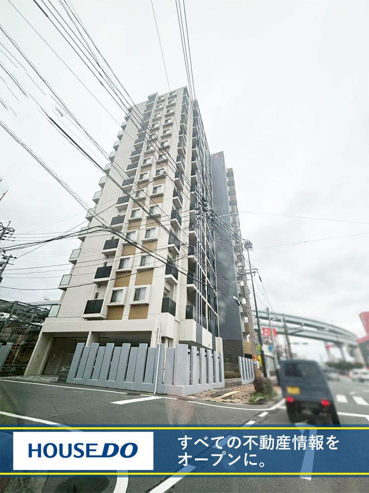 【外観】
【オークランド中央エクスタージュ 中古マンション】床暖房♪ペット相談可♪オートロック♪複層ガラス♪