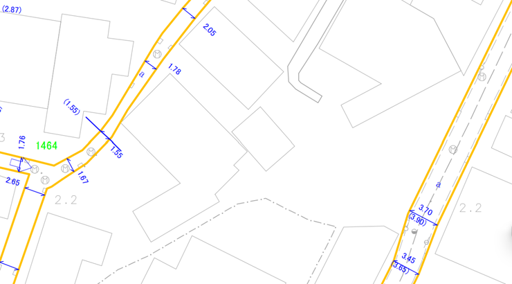 道路幅員図