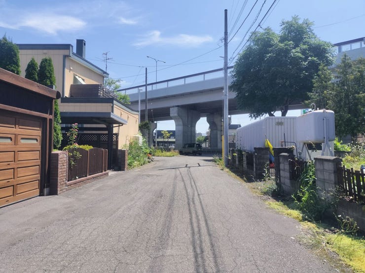 前面道路