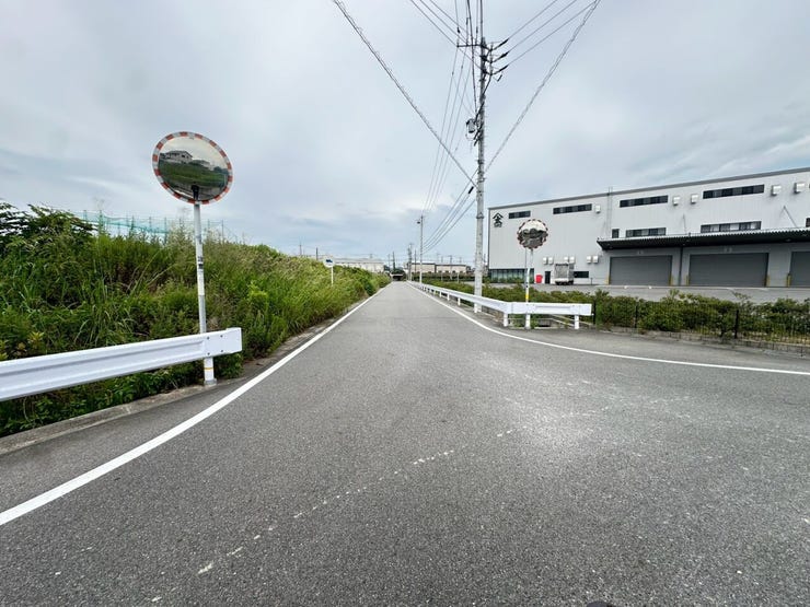 *前面道路*